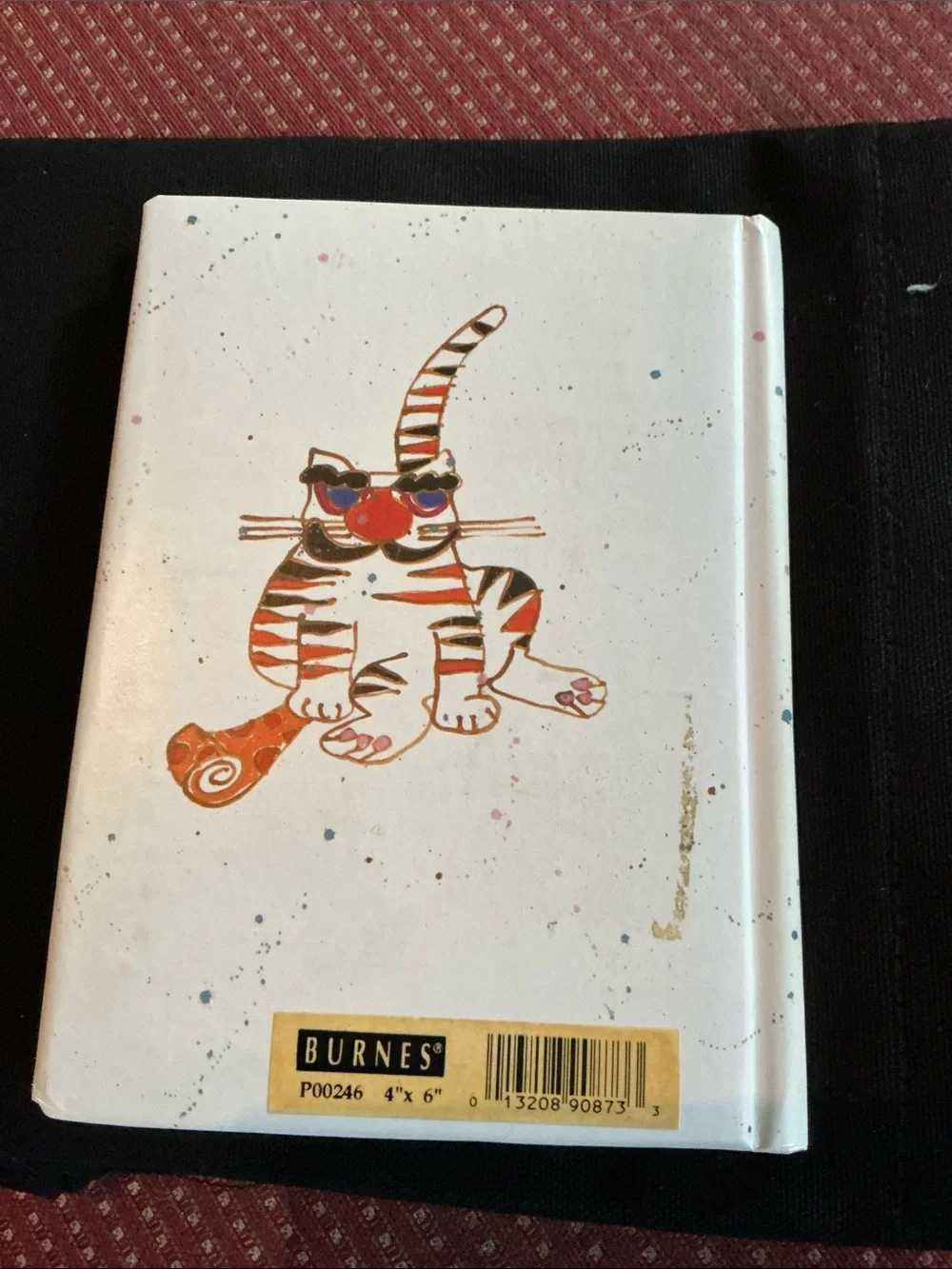 Four Fat Party Cats Ceramic Cat Tile Plaque - Multicolor